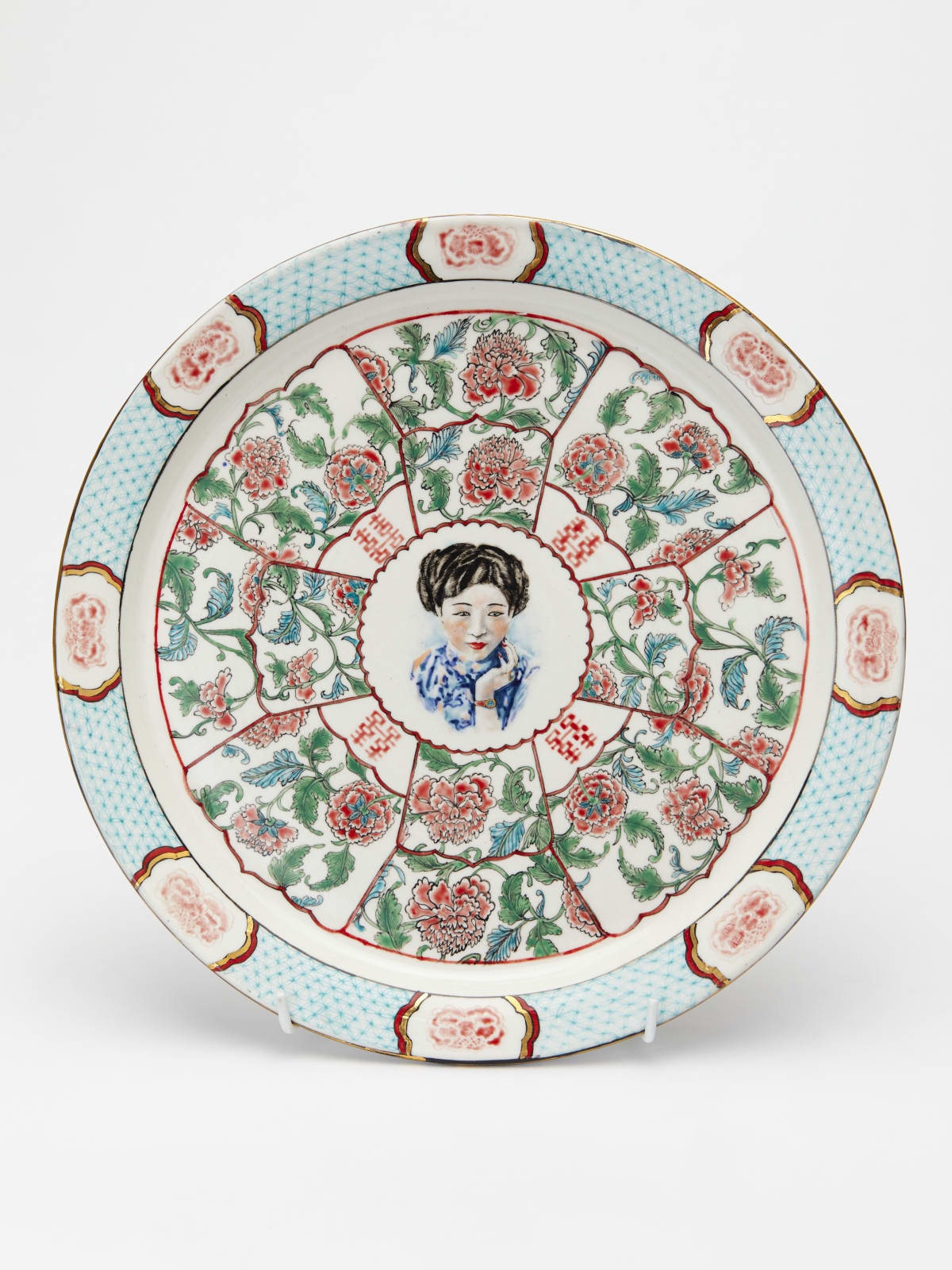 Casey Chen, Lady wreathed in Peonies, 2021