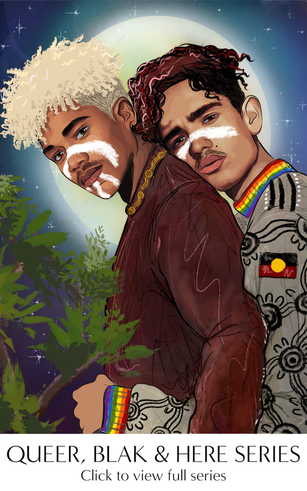 Dylan Mooney, Queer, Blak & Here series, 2020-21