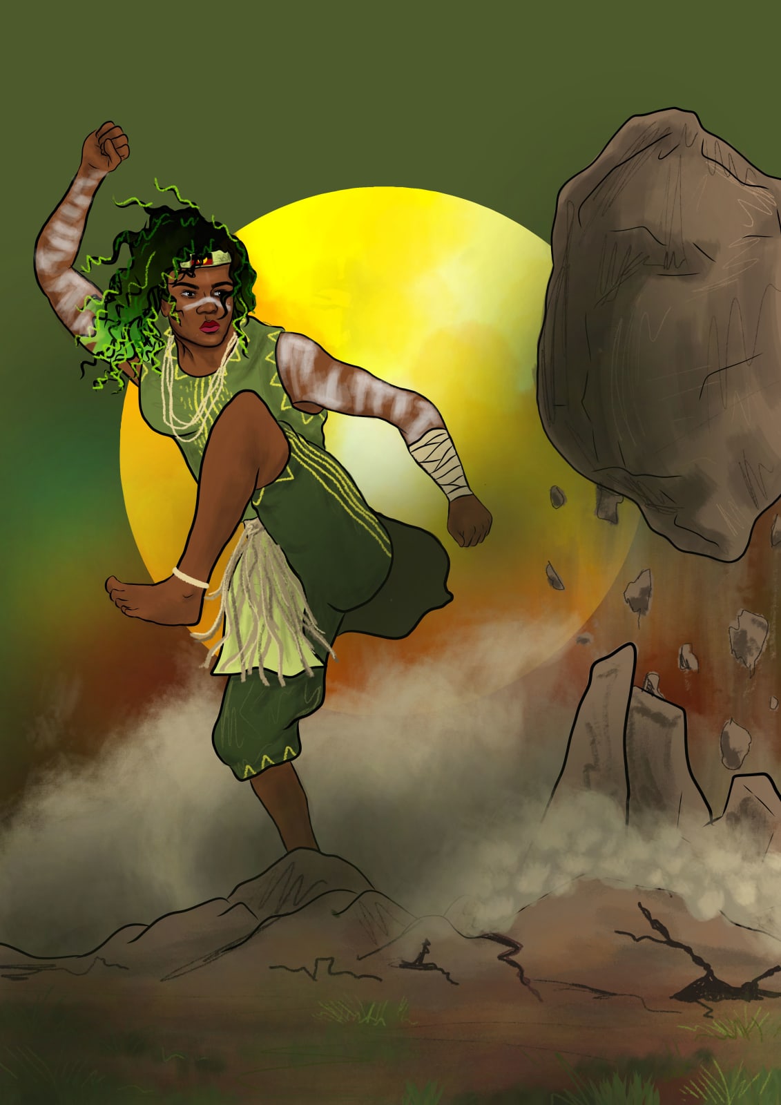 Dylan Mooney, Blak Earthbender, 2021