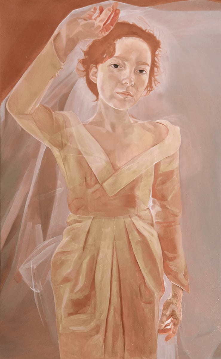 Natasha Walsh, The cicada (self-portrait), 2018