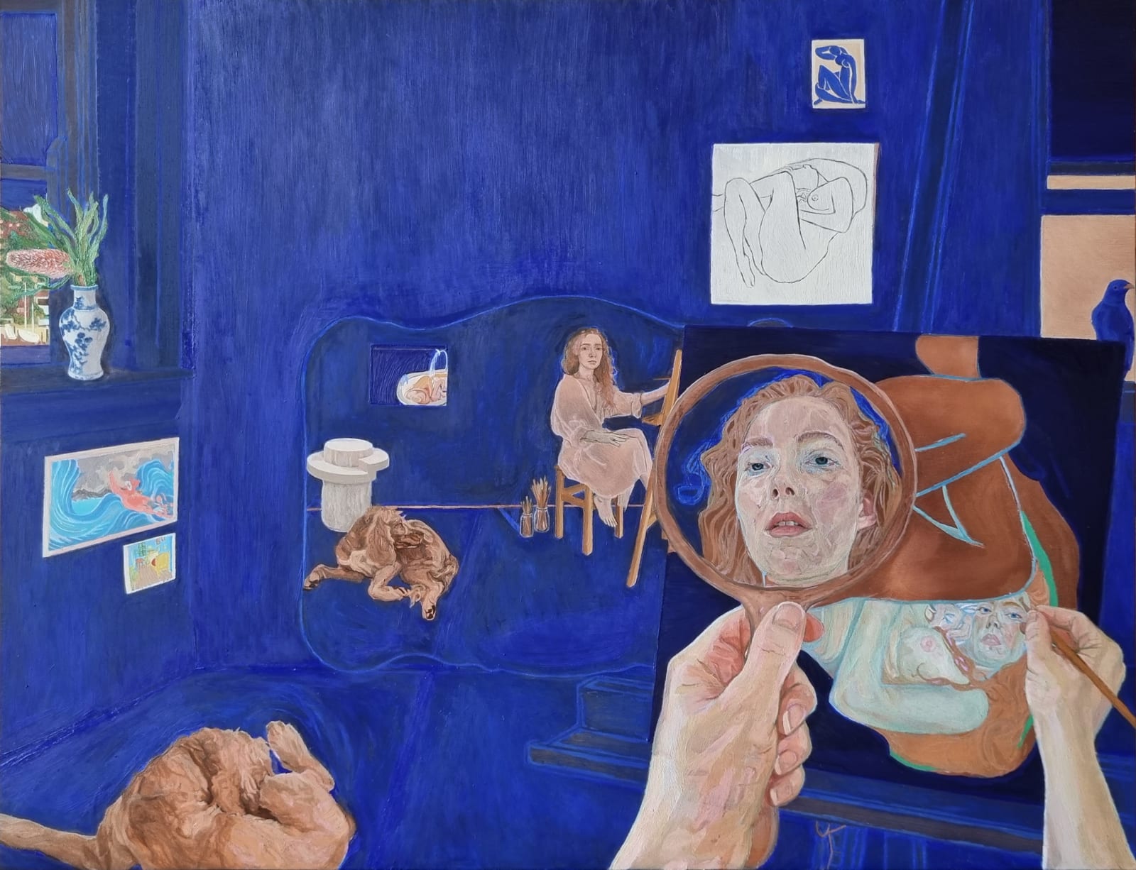 Natasha Walsh, Dear Brett (The Blue Room), 2022