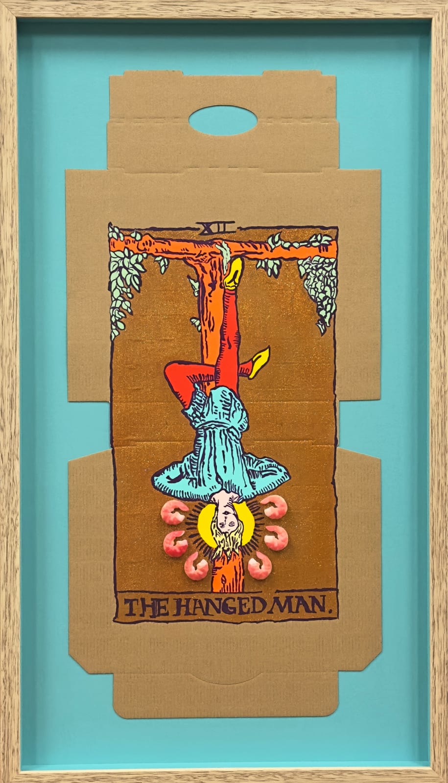 Claire Healy & Sean Cordeiro, The Hanged Man / Pizza Gambari, 2024