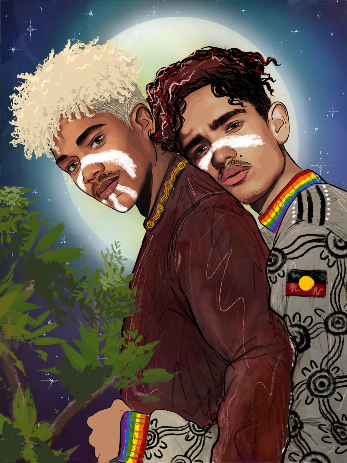 Dylan Mooney, Queer, Blak & Here series, 2020-21