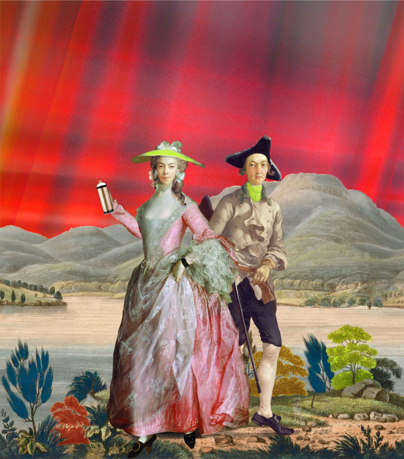 Joan Ross, We love your sunburnt country, 2014