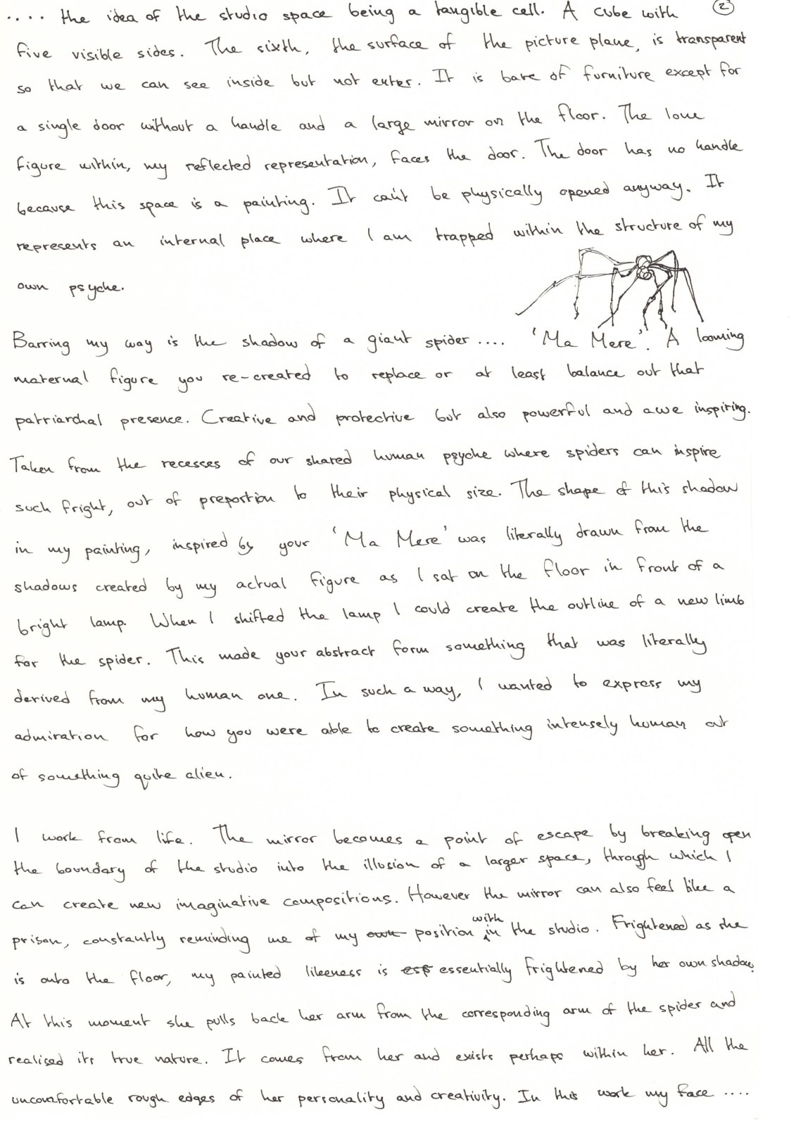 Natasha Walsh, Dear Louise (The Creation of Woman), 2022