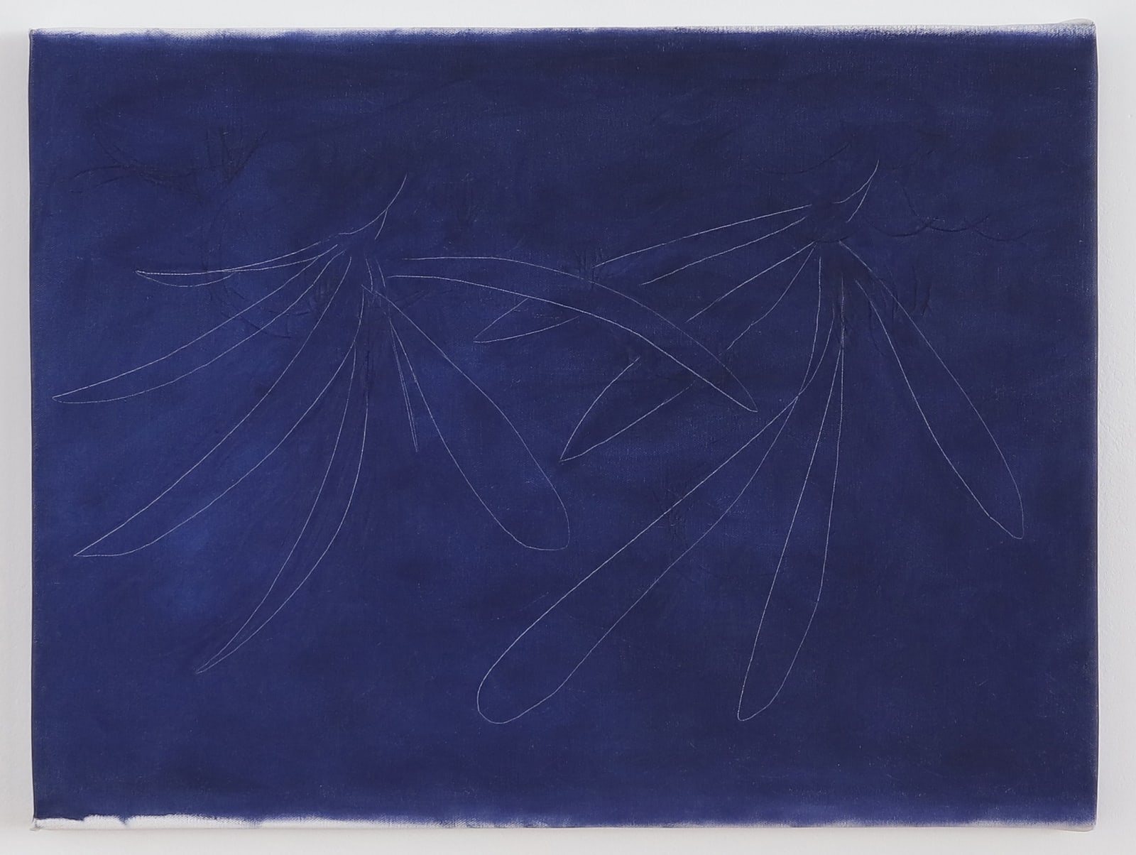 Tom Blake, leaves in the stream, 2025