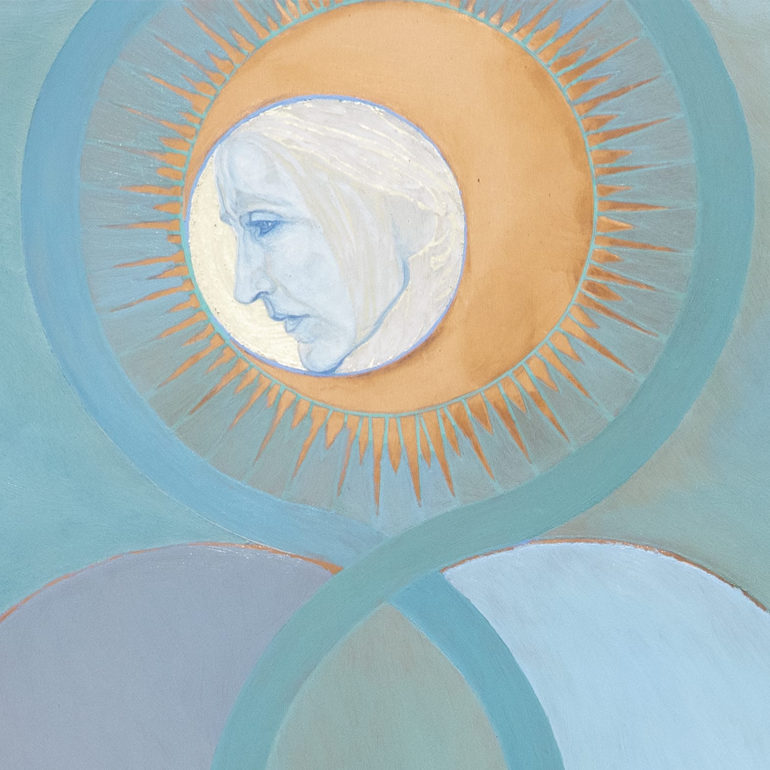 Natasha Walsh, Dear Hilma (The Quiet Point of a Meeting), 2022
