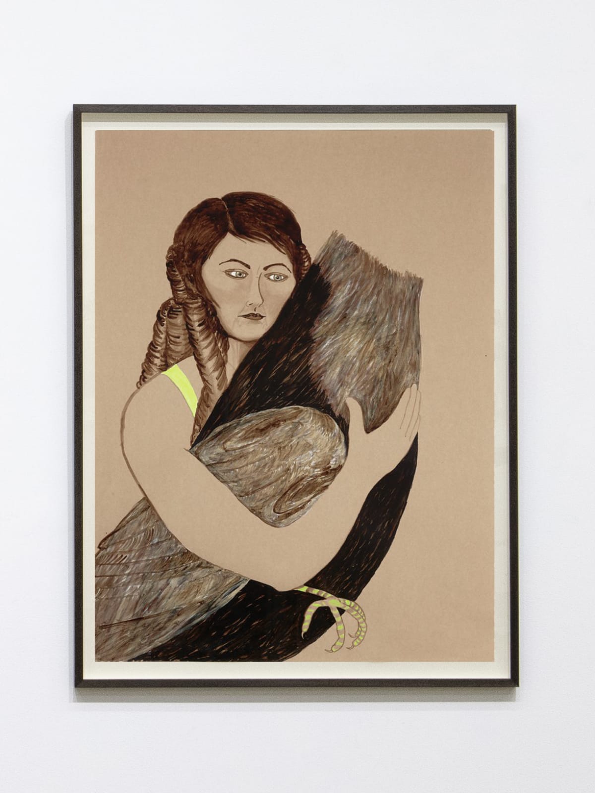 Joan Ross, Joan as a colonial woman looking at the future, 2021