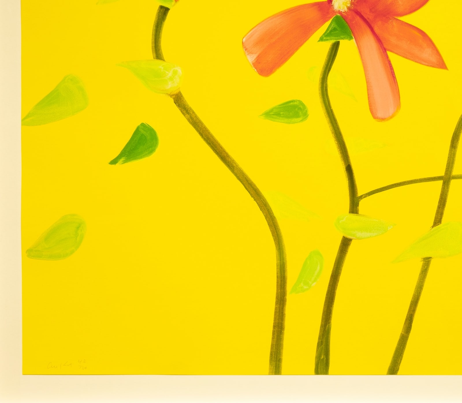 Alex Katz, Red Dogwood, 2021