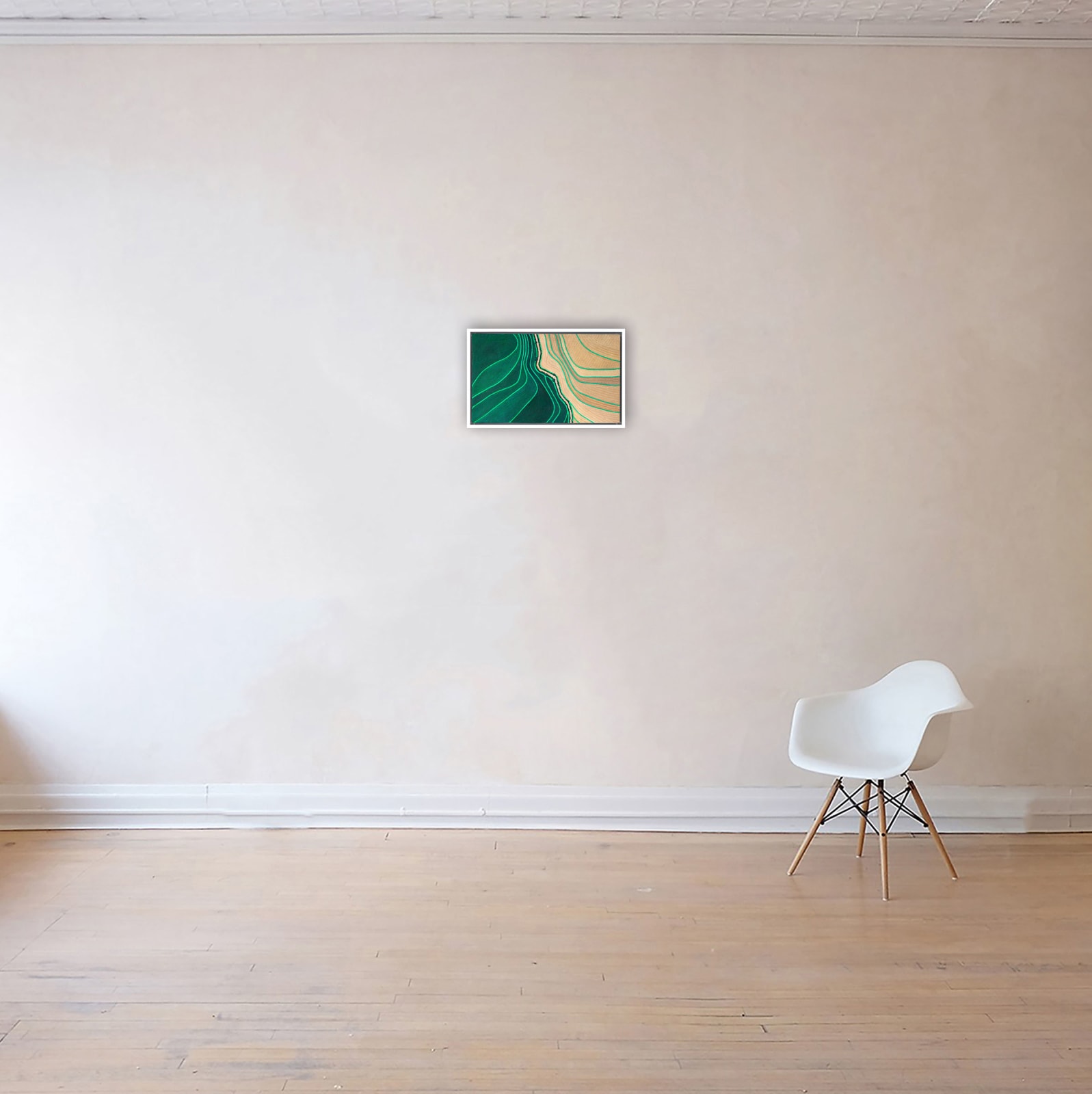 Diana Moore, Stream Through Green and Gold Fields