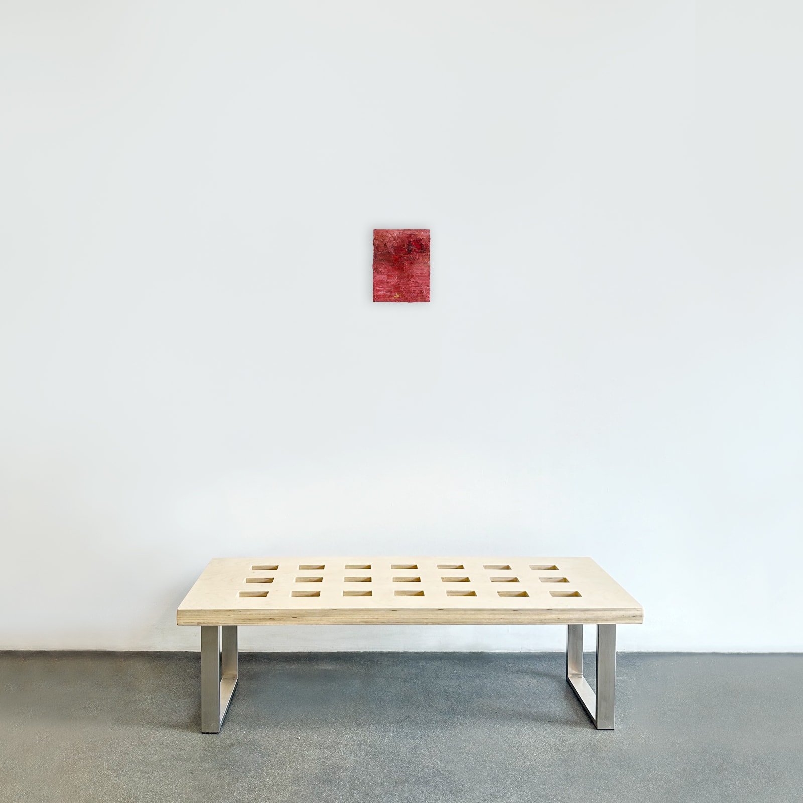 Lawrence Fodor, Kôan Box Alizarin/Pink/Blue, Circa 2024