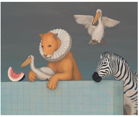 An Evening around a Piece of Melon