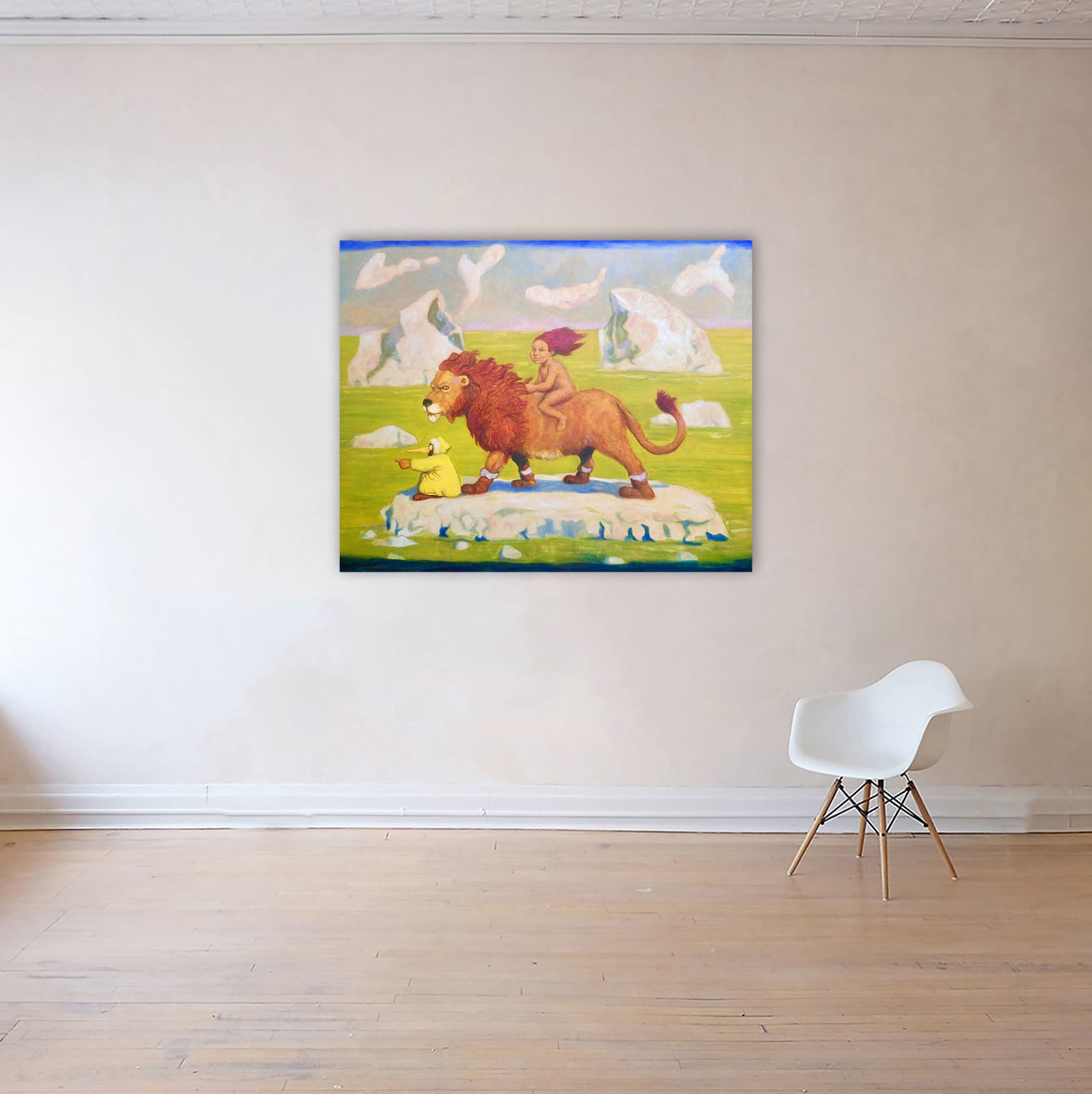 Santiago Perez, The Red-Headed Kid and the Lion in the Arctic