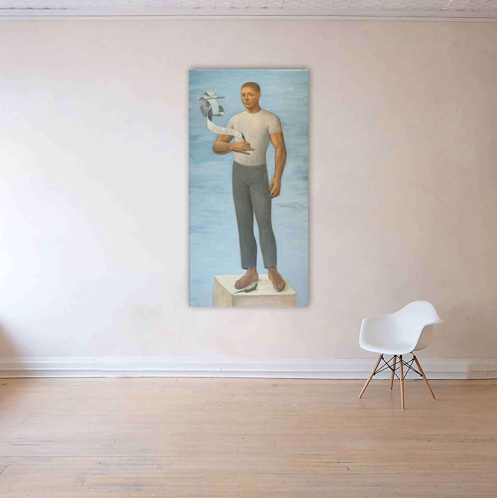 Alberto Gálvez, in deserto