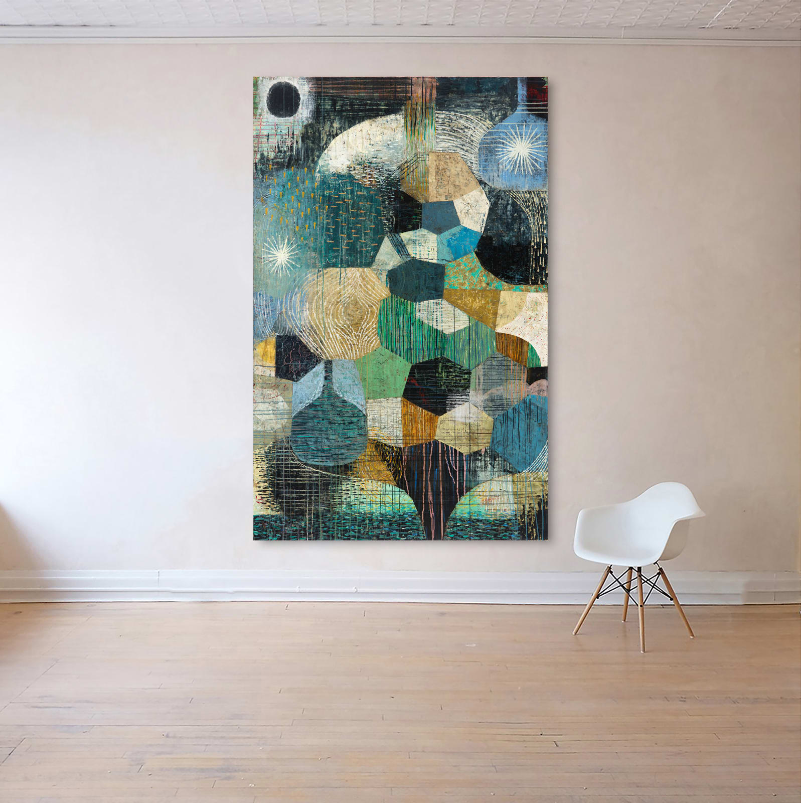 Claire B Cotts, A Storm Far Out at Sea