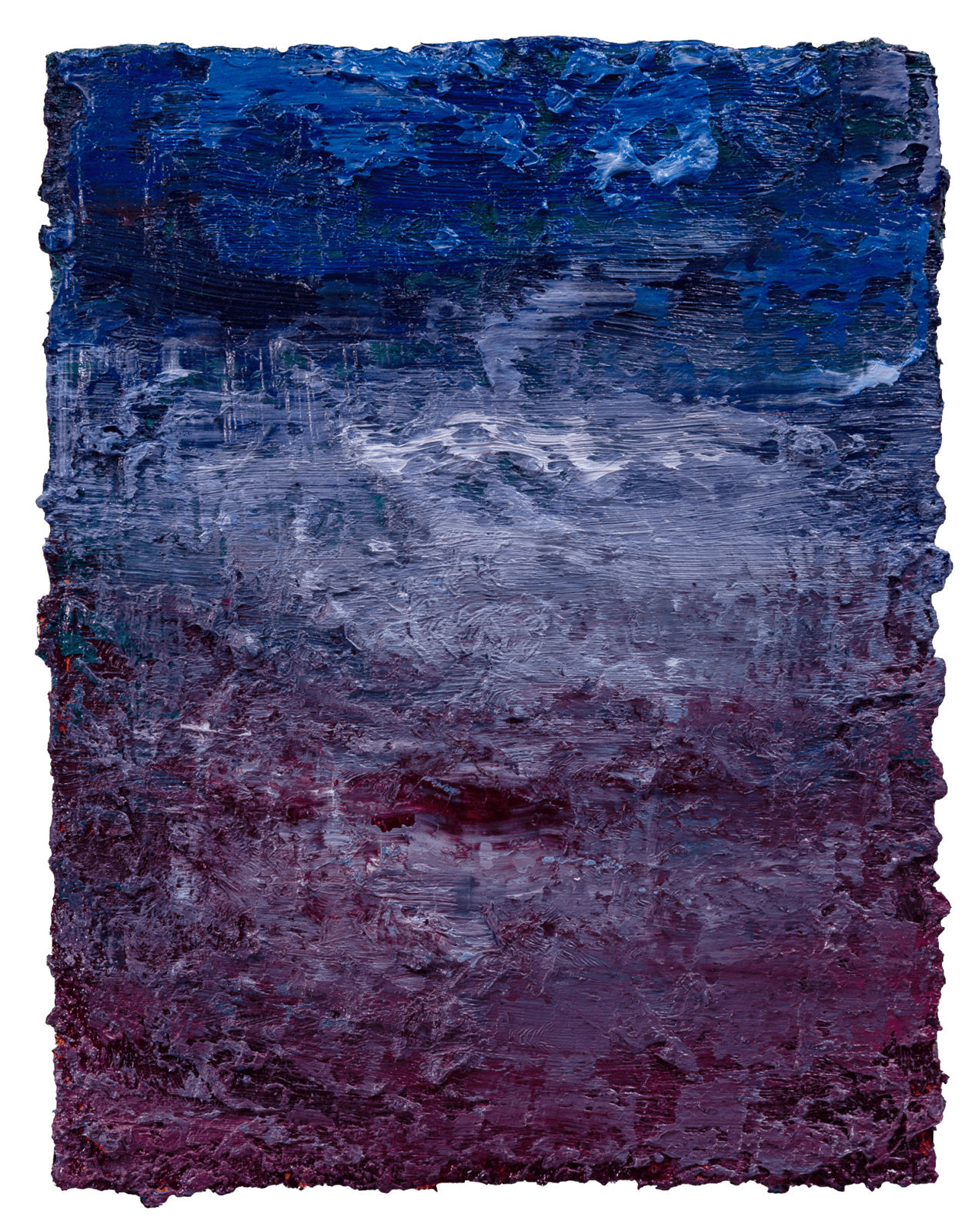 Lawrence Fodor, Kôan Box Ultramarine Blue/Alizarin/Paynes Grey, Circa 2024