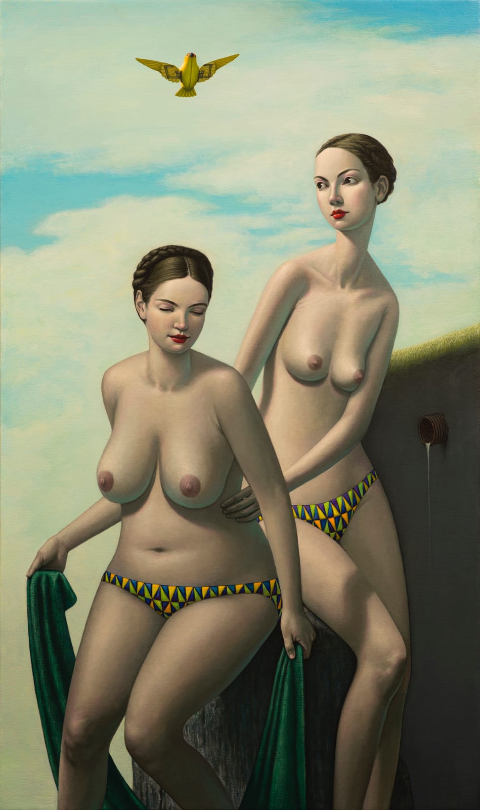 John Tarahteeff, Bathers (friends)