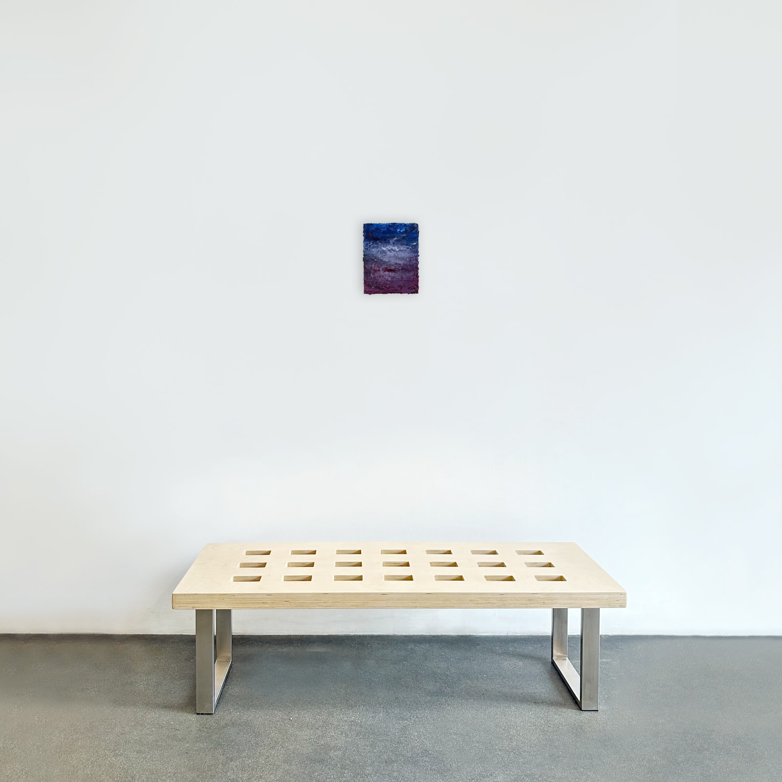 Lawrence Fodor, Kôan Box Ultramarine Blue/Alizarin/Paynes Grey, Circa 2024