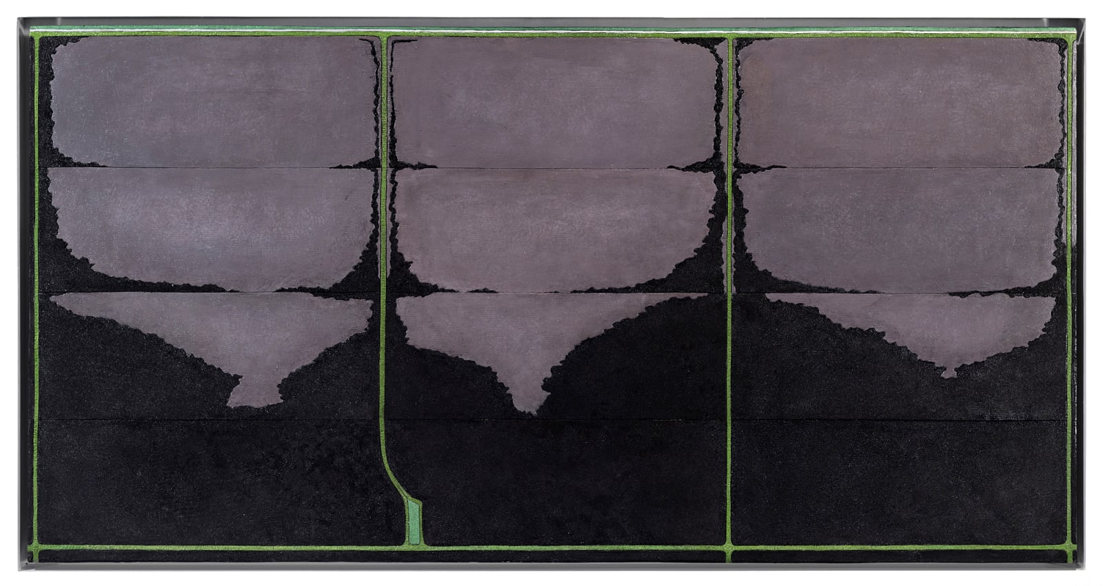 Diana Moore, Light and Shadow on Rice Fields No. 2