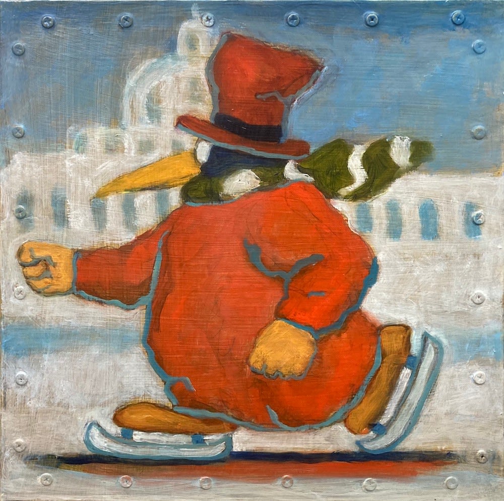 Santiago Perez, Skating Past The Capitol, 2025