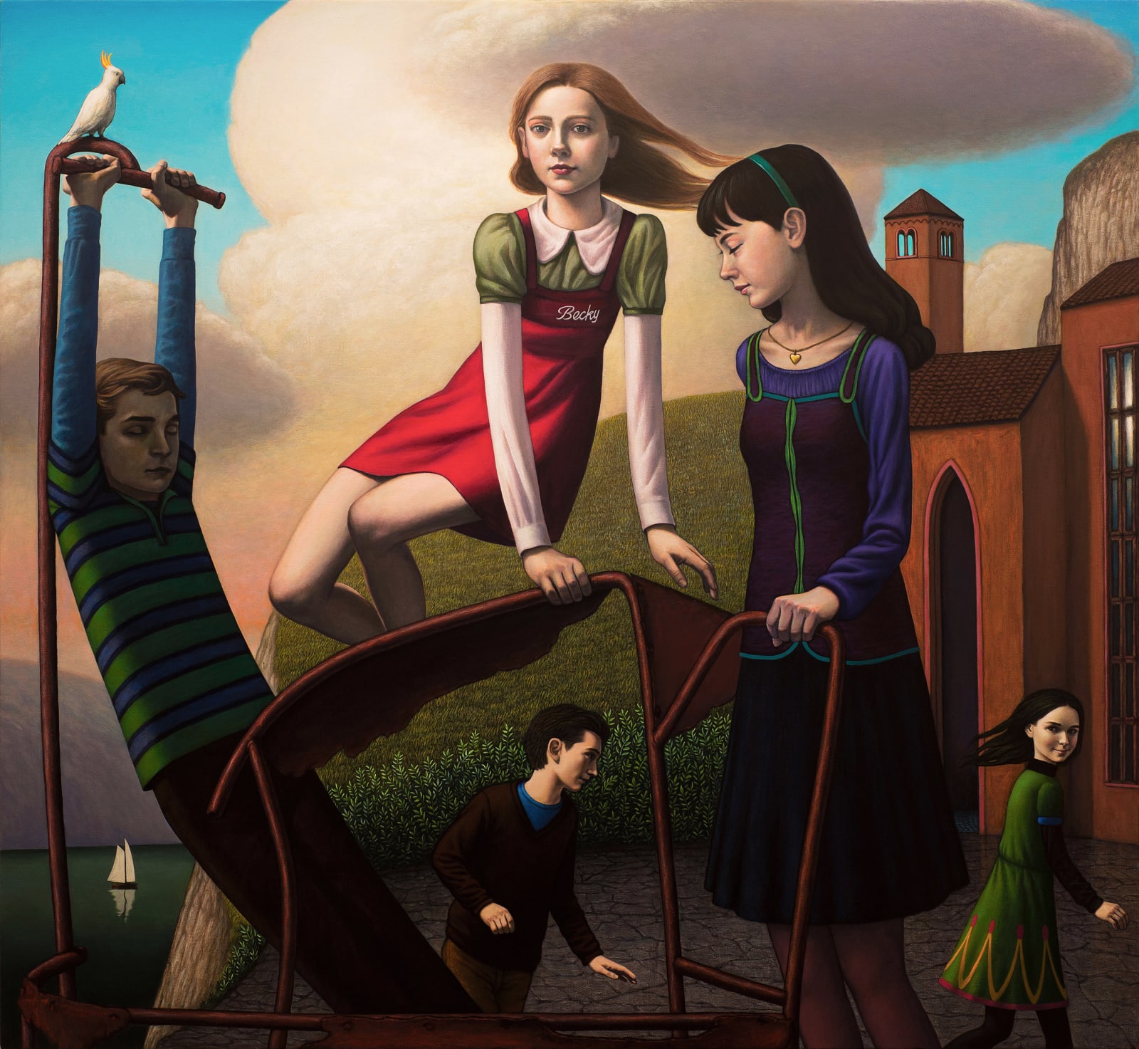 John Tarahteeff, Playing On The Playground Wreckage