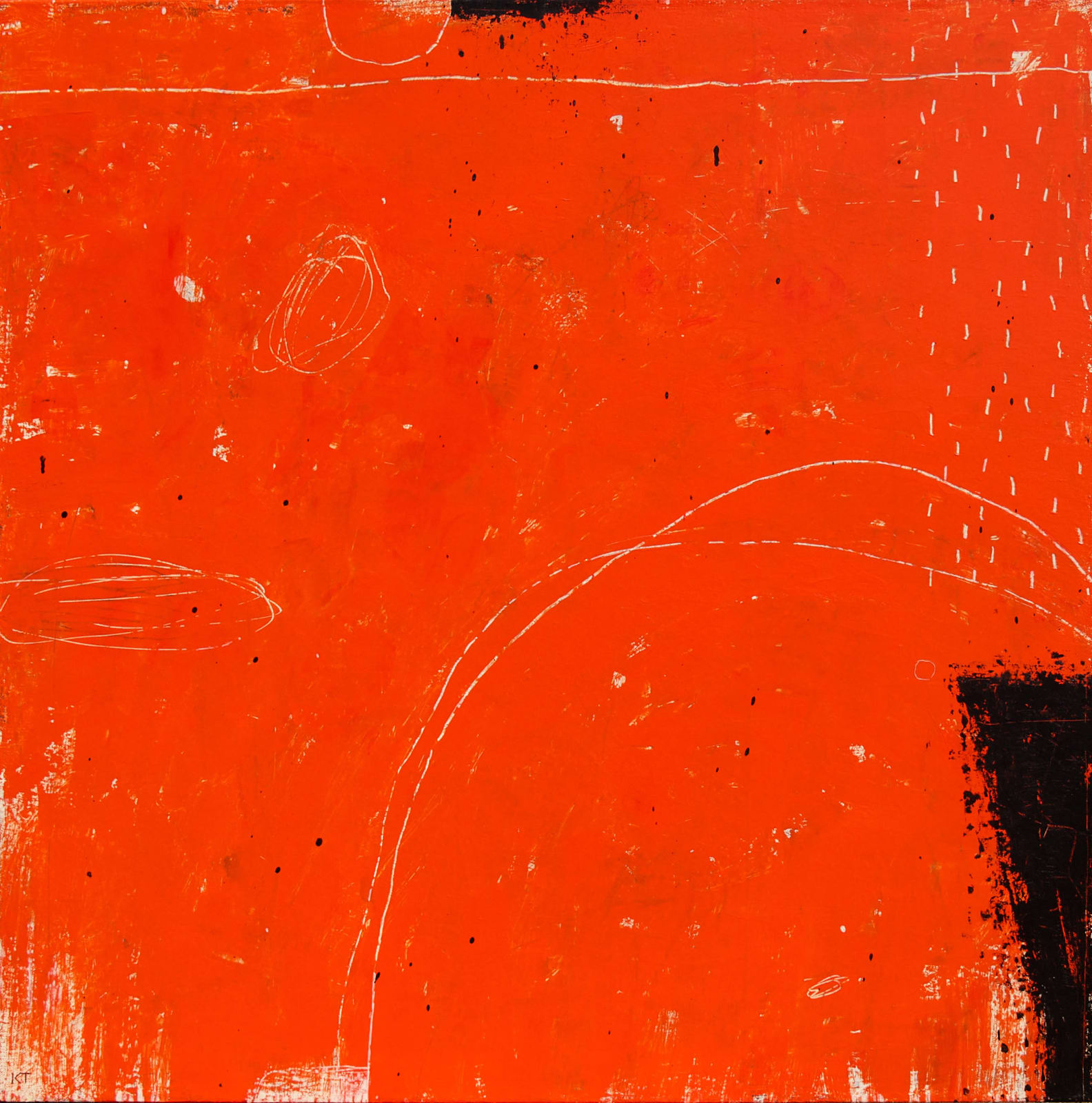 Kevin Tolman, Standing Stones (In Red)