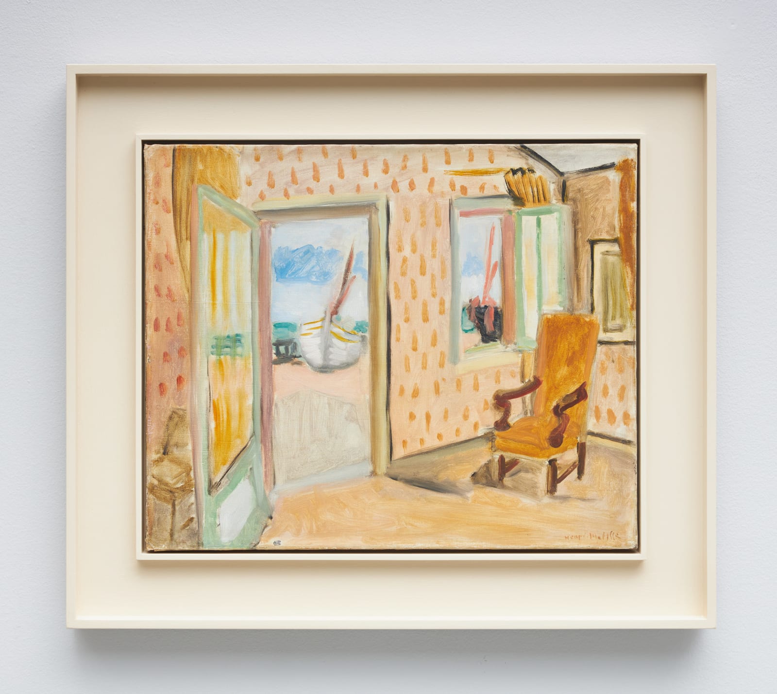 Henri Matisse, Intérieur, porte ouverte, circa 1920-21 | Nicola