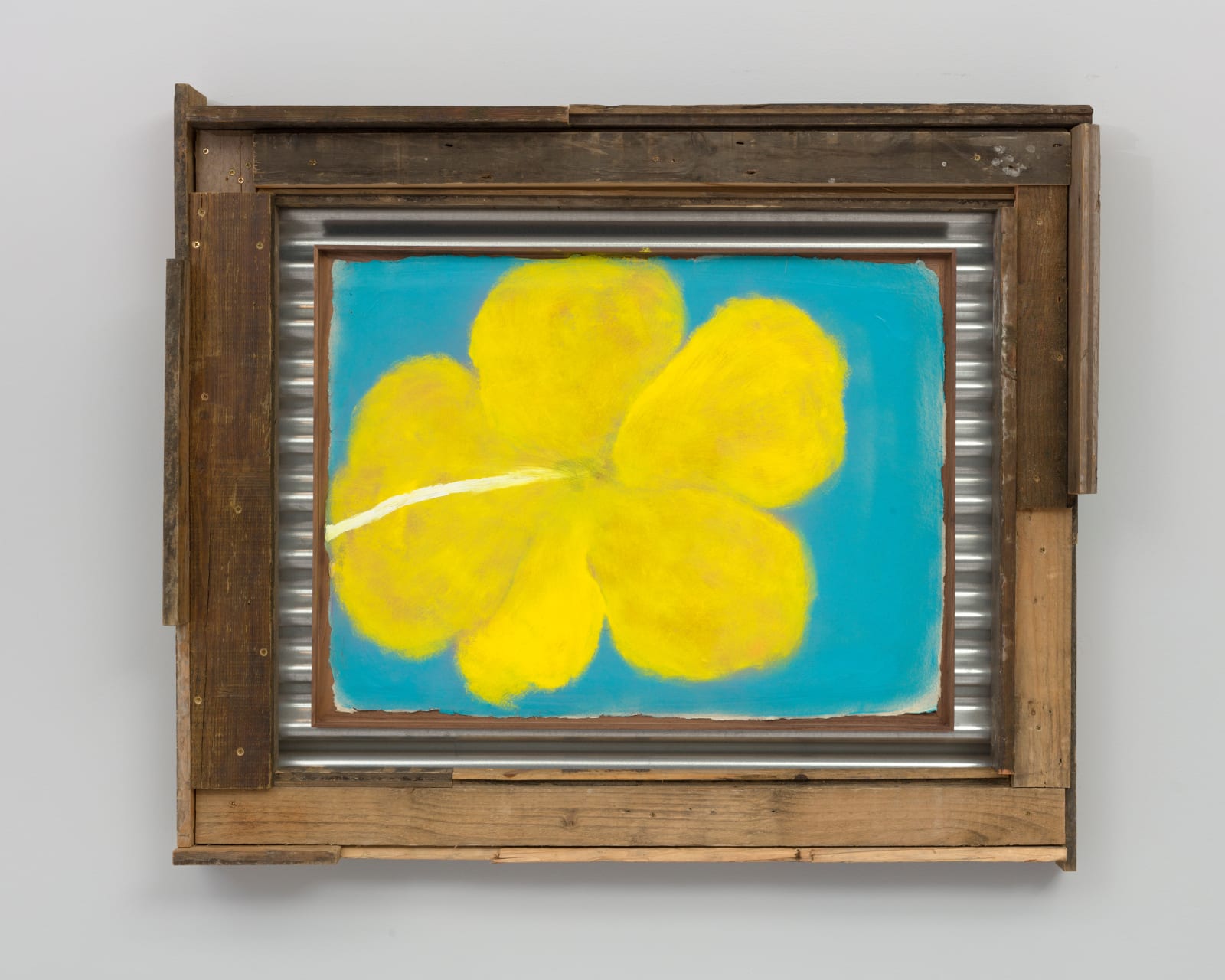 Alvaro Barrington, Hibiscus Yellow, Blue (SP), Oct 2023, 2023