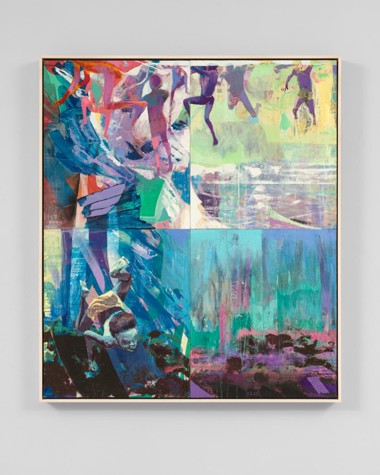 Che Lovelace, Swimmers at the Surface and One Young Diver, 2025