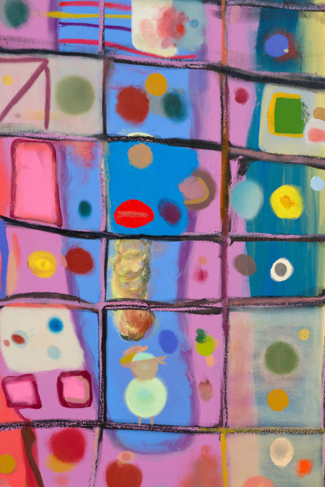 Uman, grid painting #7, 2025