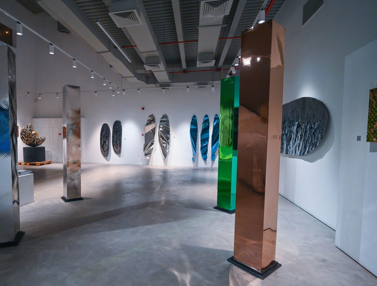 Hussain Jamil, Eclipse Harmony - diptych, 2025