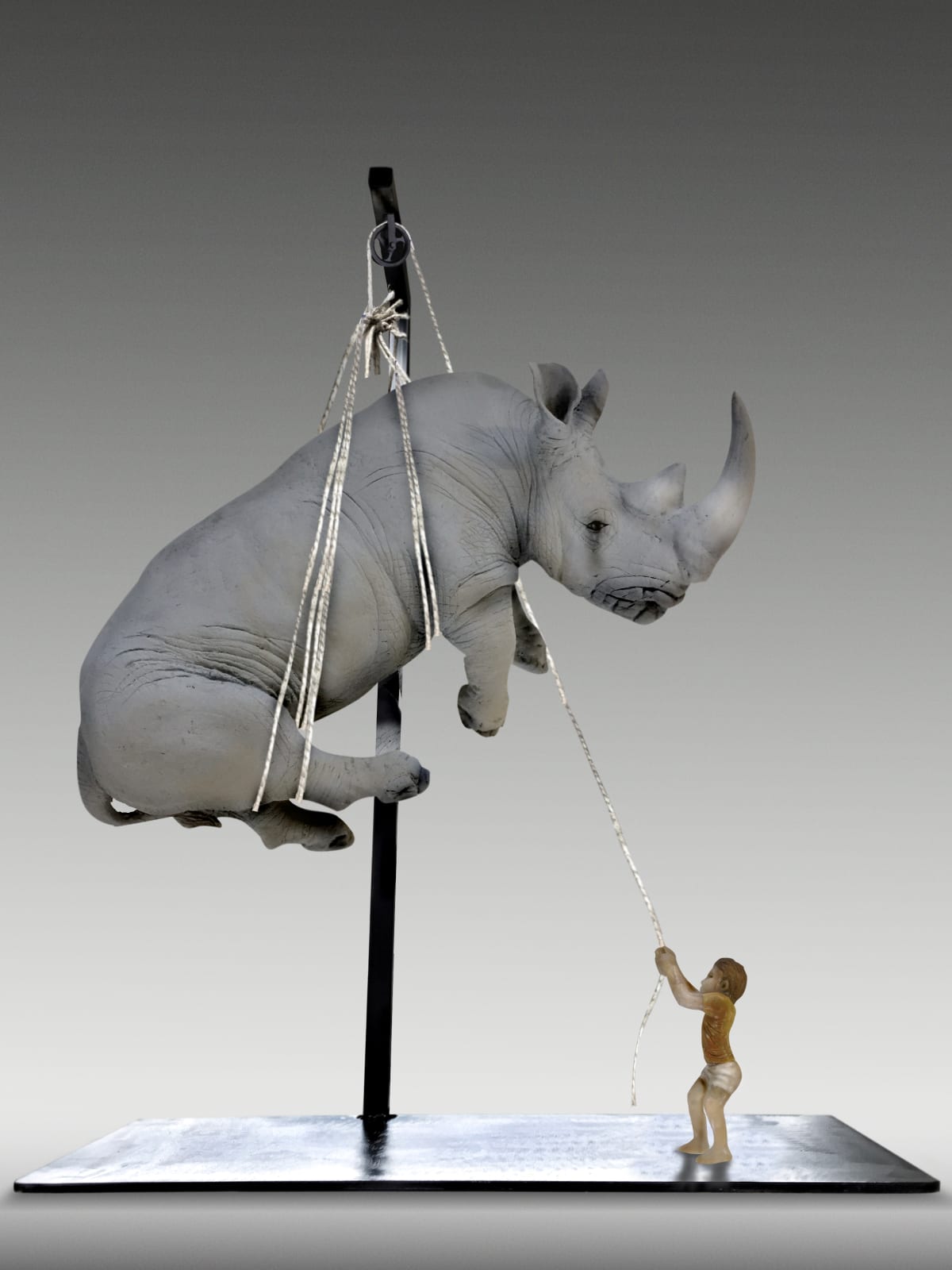 Stefano Bombardieri, Tobia e il Rinoceronte , 2017