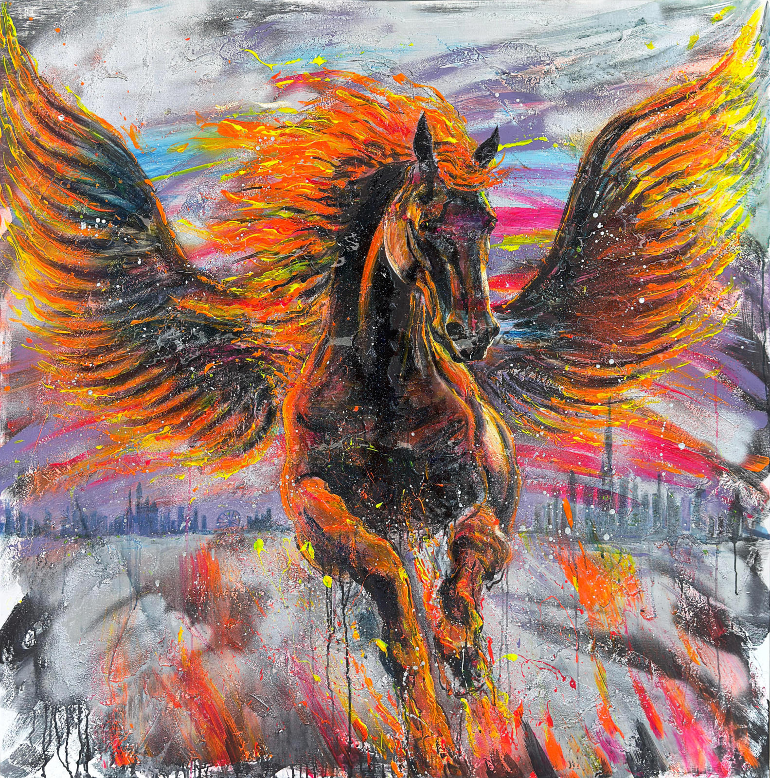 Ludmila Radchenko, Fire Horse, 2025