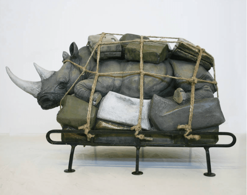 Stefano Bombardieri, Bagaglio Rinoceronte, 2012