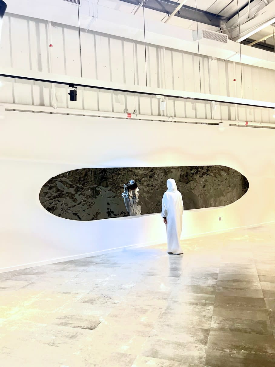 Hussain Jamil, Elliptical in Coal Stainless Steel, 2023