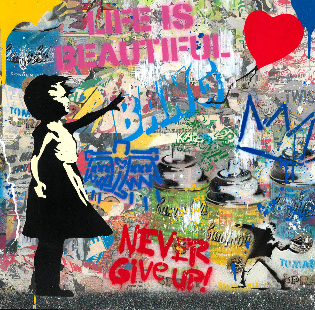 Mr. Brainwash, Balloon Girl, 2023