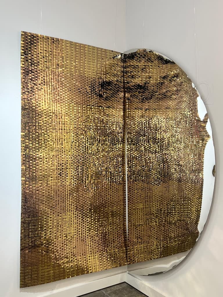 Hussain Jamil, The Fabric of Light - diptych, 2024