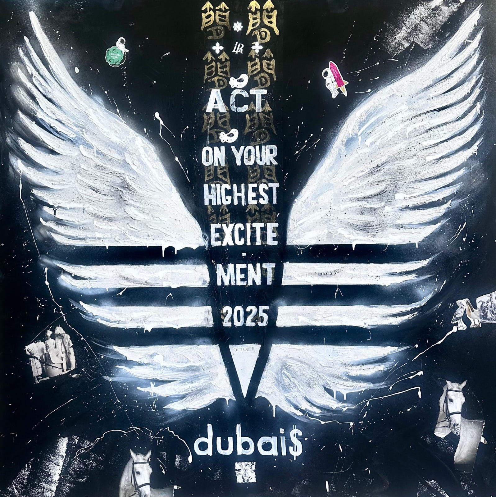 Ludmila Radchenko, The wings of power, 2025