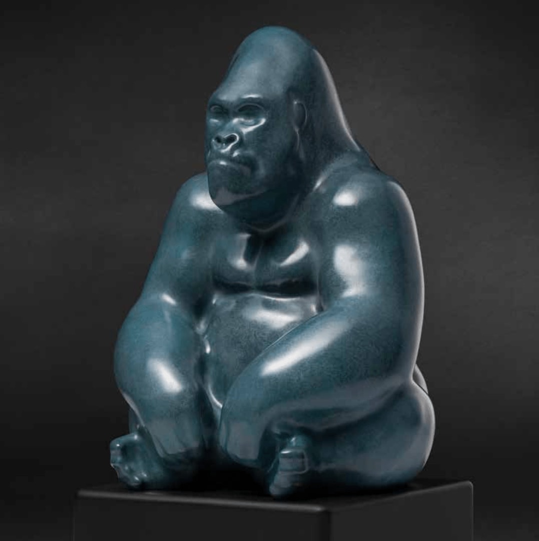 Giuseppe Maiorana, Gorilla seduto, 2023-2024