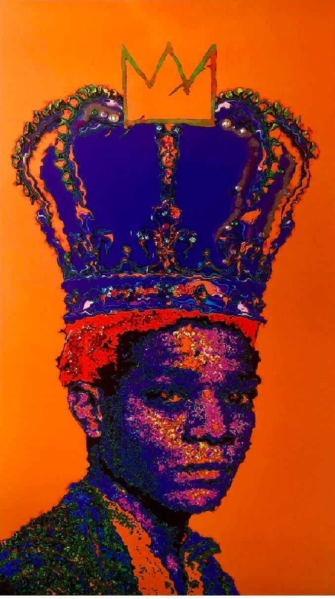 Serero Pop Art, Omaggio a Basquiat, 2019