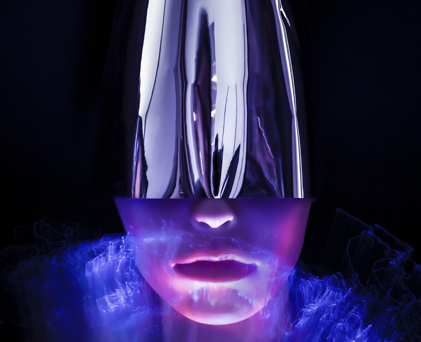 Valerie Breuleux, Mirror Mask #2, 2017