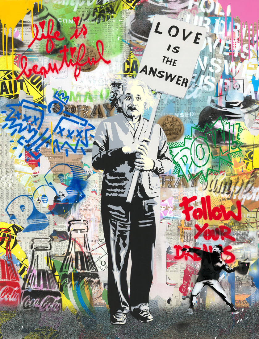 Mr. Brainwash, Einstein, 2024