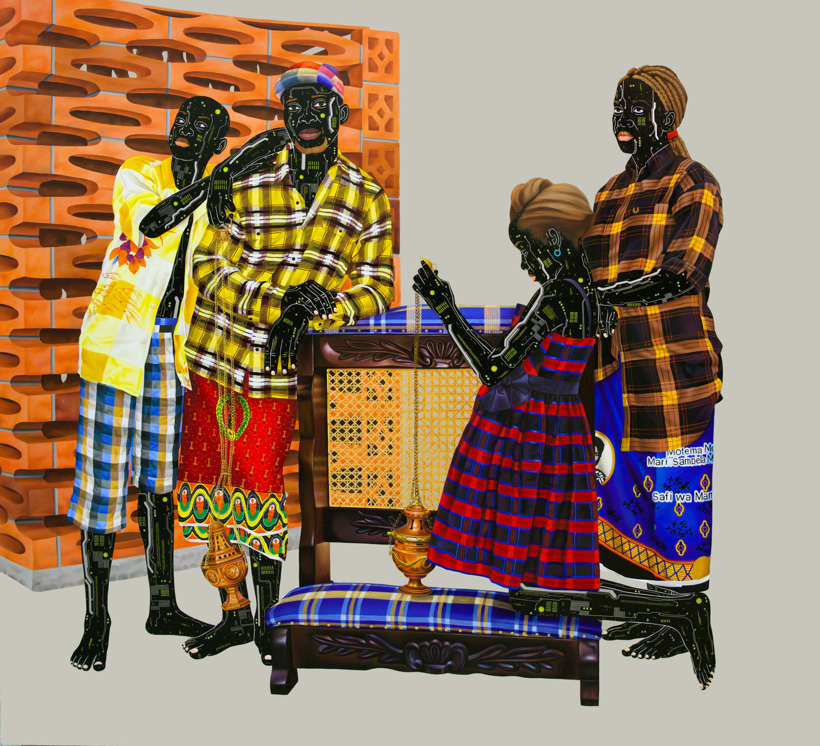 Eddy Kamuanga Ilunga, L'équilibre moral (Moral Balance), 2021