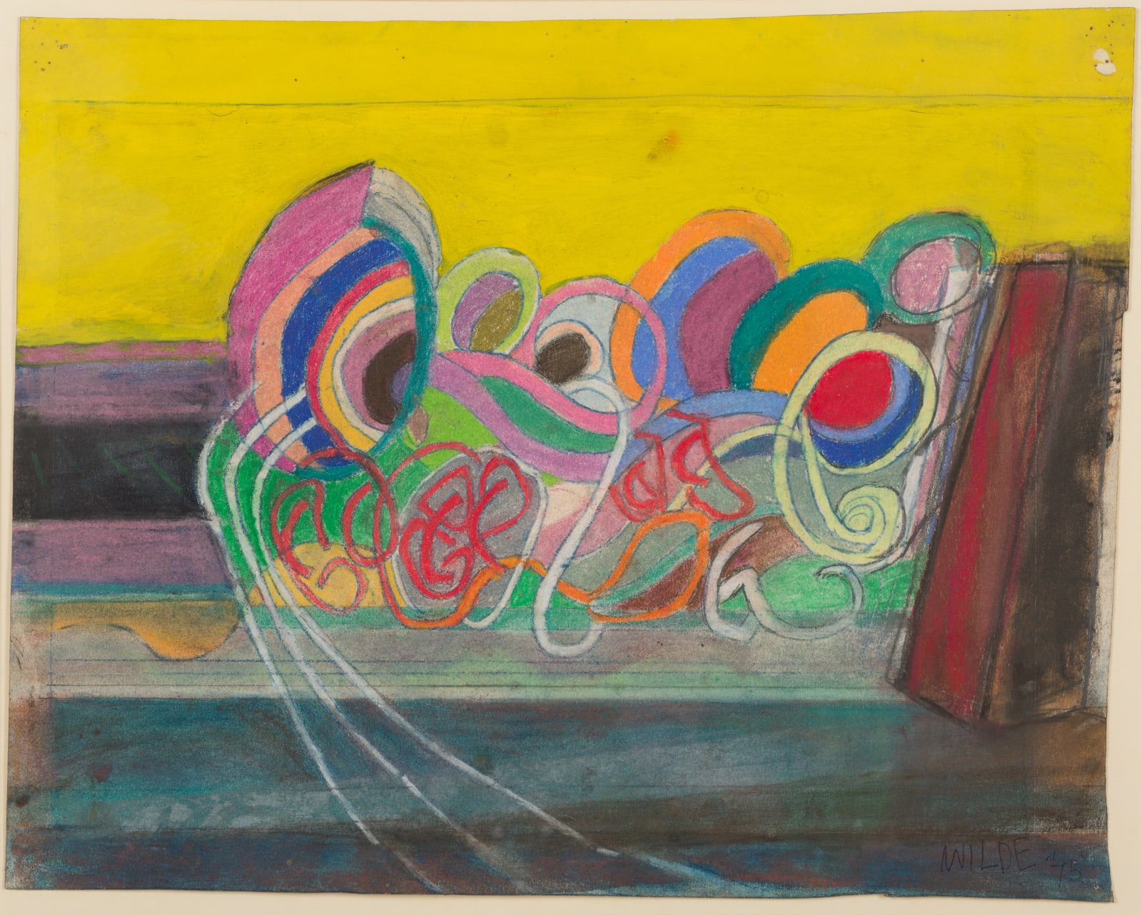 Gerald Wilde, Pompeii, 1975