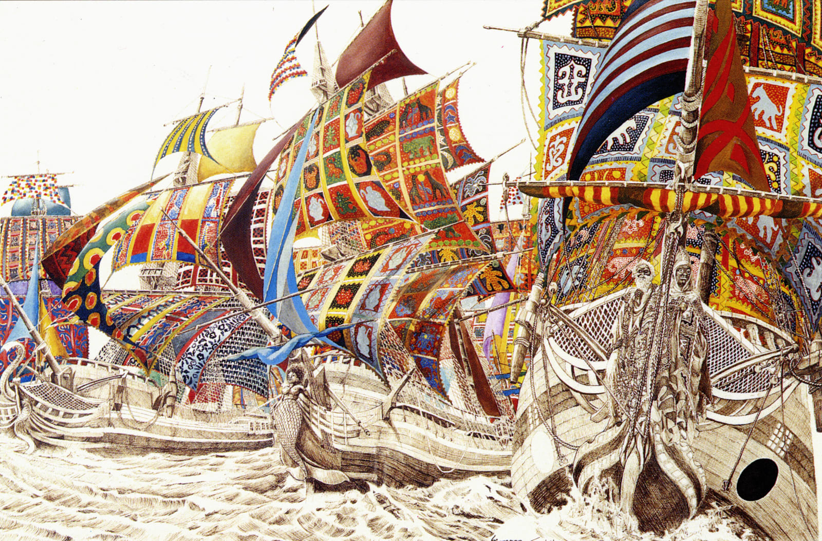 Julien Sinzogan, Les Voiles du Retour, 1998