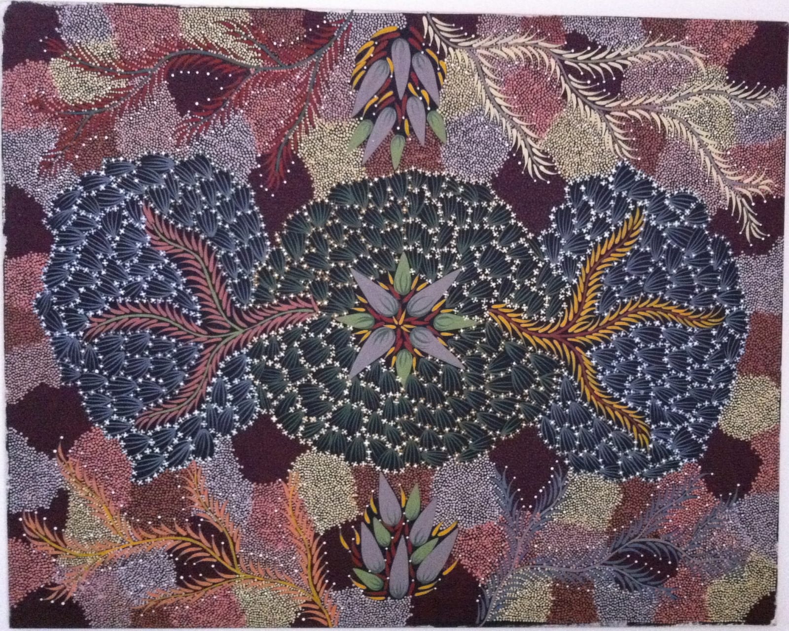 Eunice Napangardi, Banana Bush Dreaming, 2000