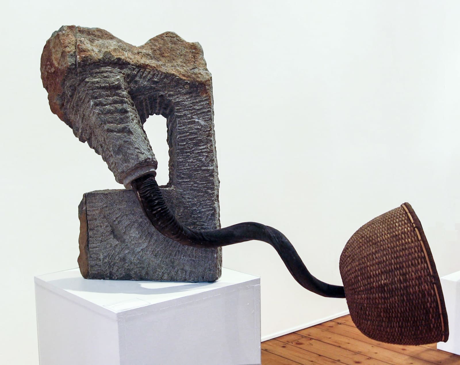 Tapfuma Gutsa, He Speaks Down to Us, 2002