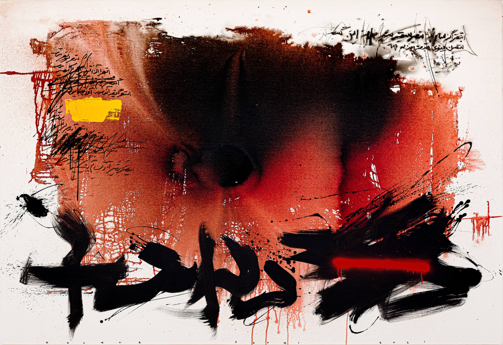 Golnaz Fathi, Sunset, 2021