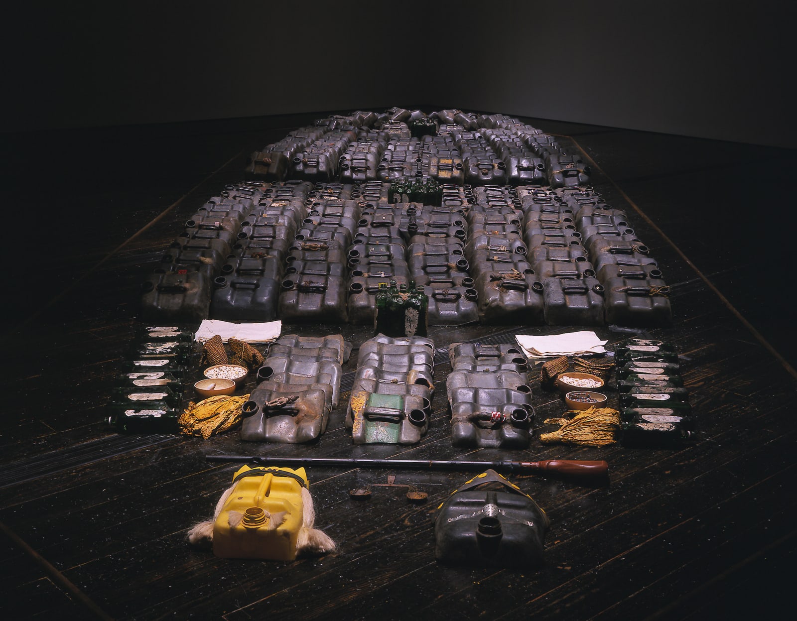 Romuald Hazoumè, La Bouche du Roi, 1997-2005