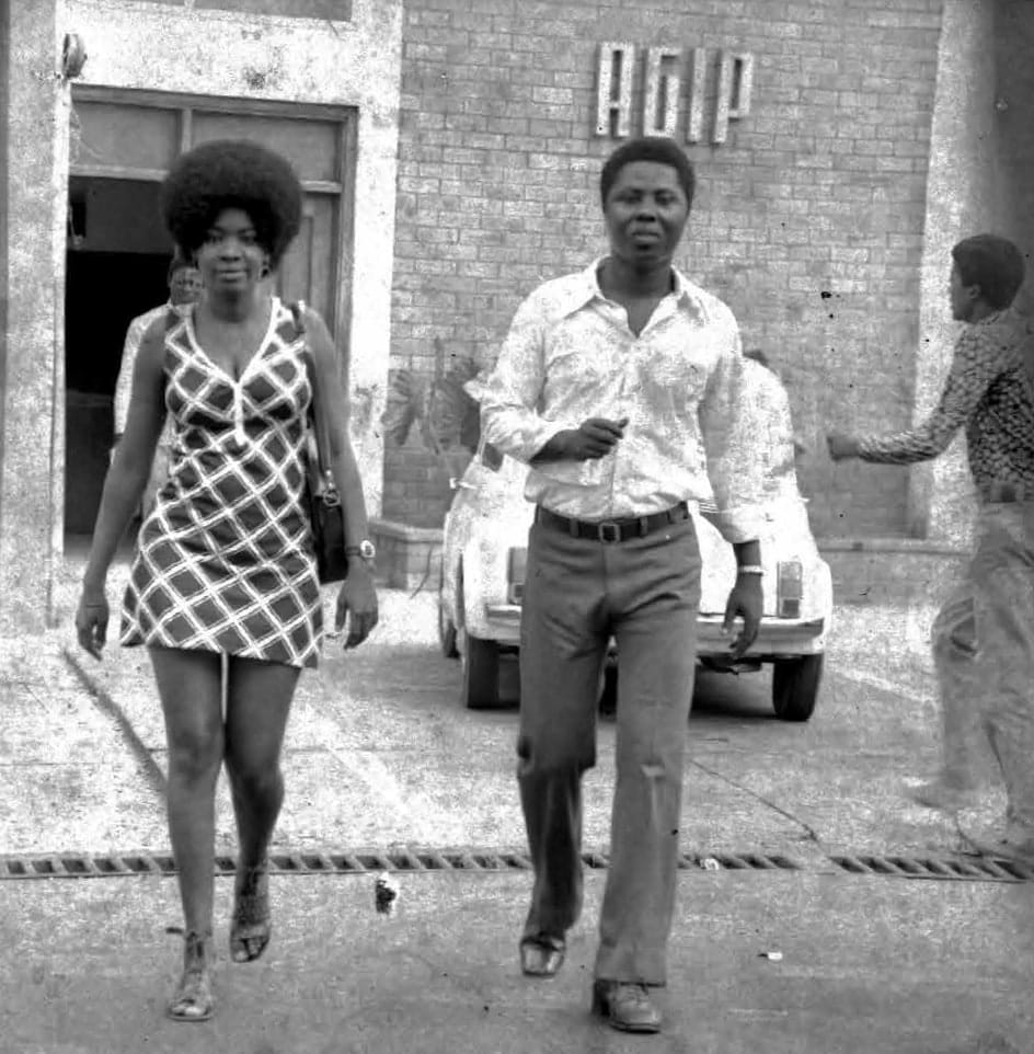 James Barnor, AGIP with Graphic Designer, 1974